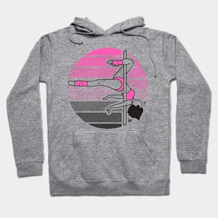 Pole Dancer Pink in Sphere Hoodie